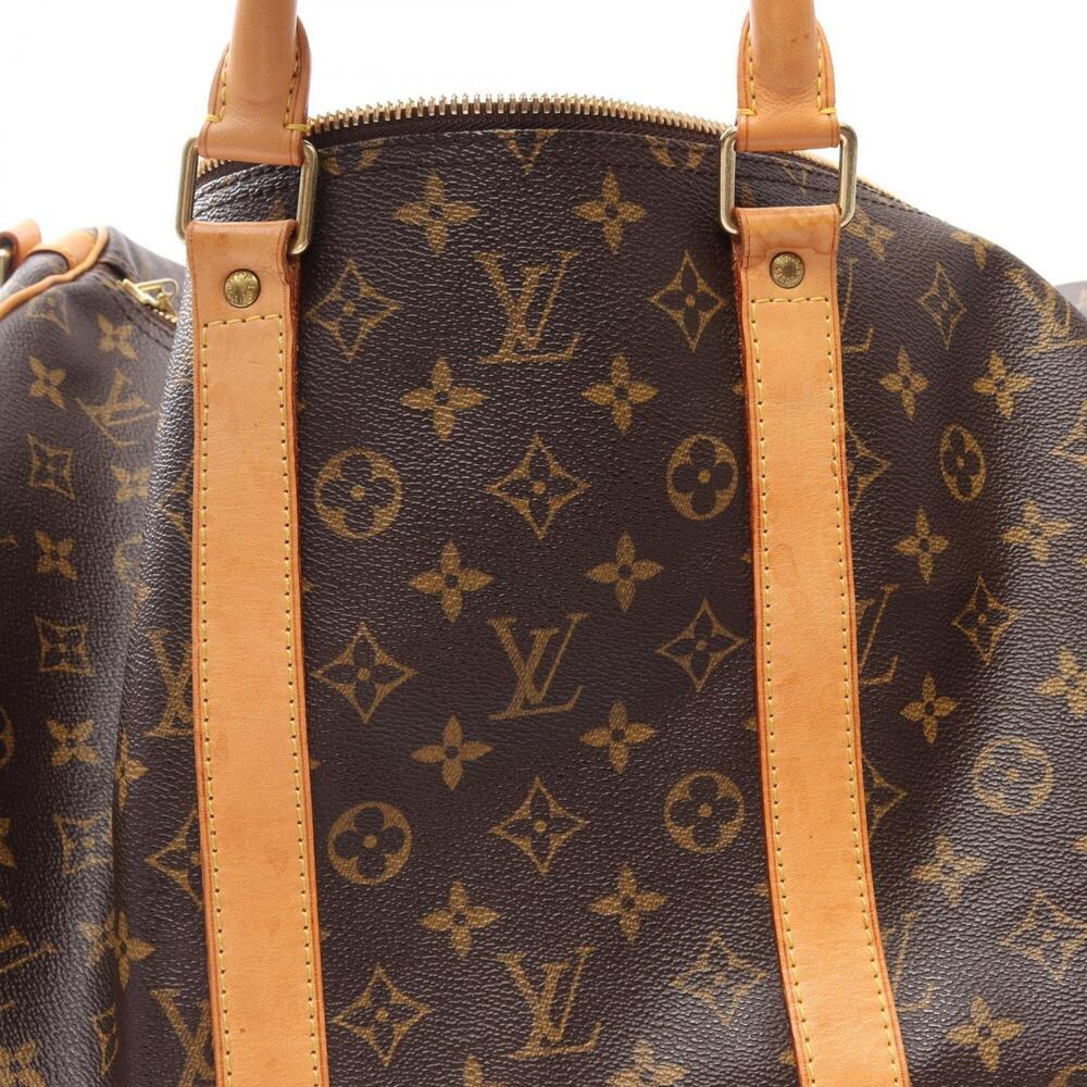 LOUIS VUITTON Brown Monogram Leather Boston Bag - Picture 12 of 15